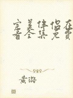 完美伴侣在线观看全集免费播放