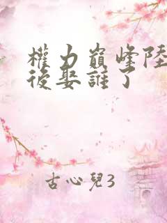 权力巅峰陆皓最后娶谁了