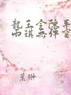 龙王令陈平/苏雨琪无弹窗