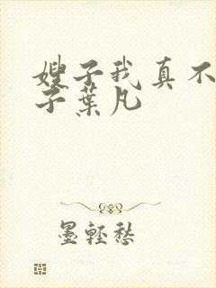 嫂子我真不是傻子叶凡