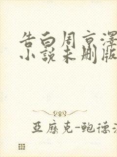 告白周京泽许随小说未删版下载txt