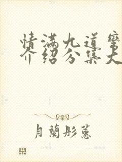 情满九道弯剧情介绍分集大结局