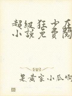 超级狂少在都市小说免费阅读全文