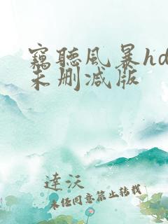 窃听风暴hd版未删减版