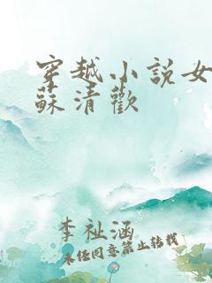 穿越小说女主叫苏清欢