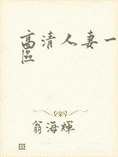 高清人妻一区二区