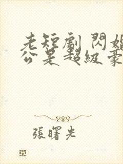 老短剧 闪婚老公是超级豪门