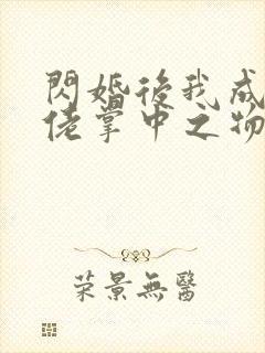 闪婚后我成了大佬掌中之物全集