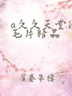 a久久天堂国产毛片精品