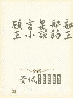 顾言是哪部双男主小说的主角