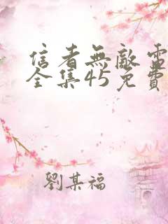 信者无敌电视剧全集45免费观看