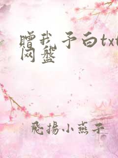 赠我予白txt网盘