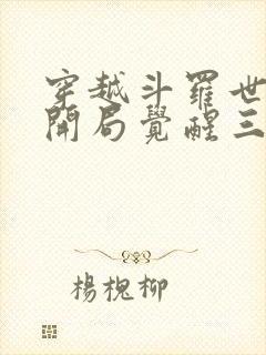 穿越斗罗世界,开局觉醒三生武魂