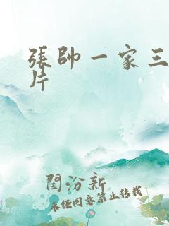 张帅一家三口照片