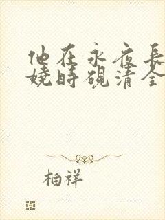他在永夜长眠苏娆时砚清全集阅读