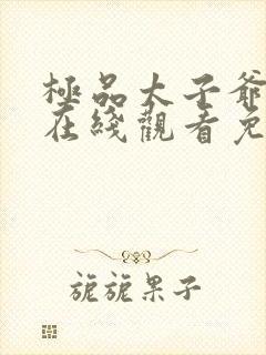 极品太子爷短剧在线观看免费全集