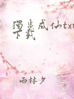 独步成仙txt下载