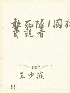 敢死队1国语免费观看