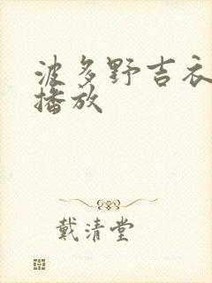 波多野吉衣在线播放