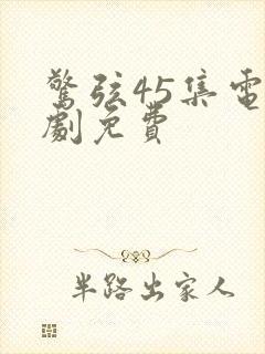 惊弦45集电视剧免费