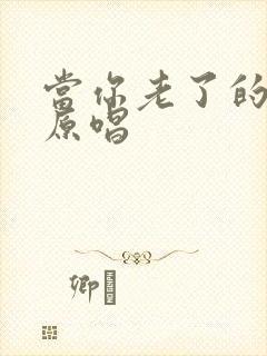 当你老了的歌曲原唱