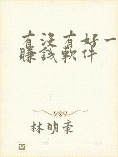 有没有好一点的赚钱软件