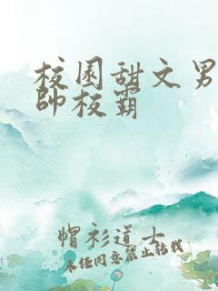 校园甜文男主痞帅校霸