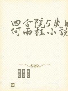 四合院5岁时的何雨柱小说