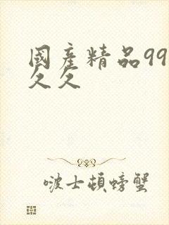 国产精品99久久久