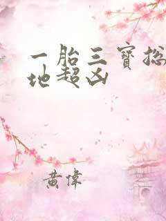 一胎三宝总裁爹地超凶