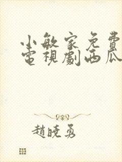 小敏家免费观看电视剧西瓜