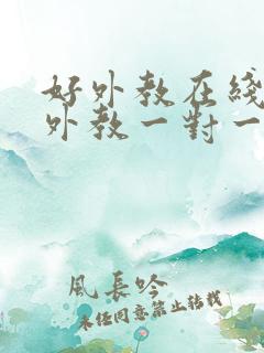 好外教在线英语外教一对一