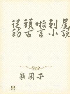 从头啪到尾全肉的古言小说