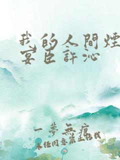 我的人间烟火孟宴臣许沁