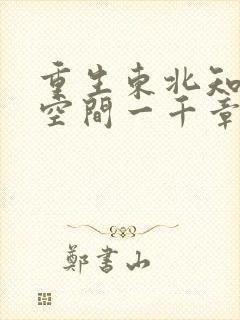 重生东北知青有空间一千章