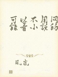 可以不用网络就能看小说的软件