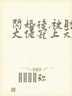 闪婚后,被财阀大佬宠上天阅读全文全文