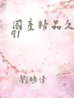 国产精品久久 91