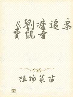 《刘墉追案》免费观看