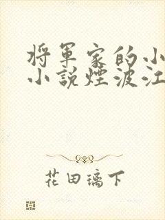 将军家的小娘子小说烟波江南