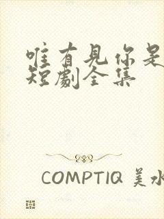 唯有见你是青山短剧全集