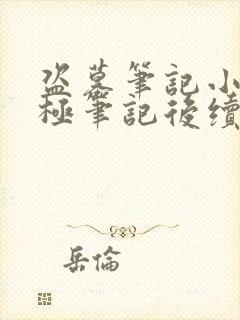 盗墓笔记小说终极笔记后续