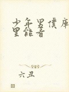 少年男仆库洛哪里能看