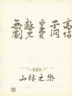 无敌皇子高清短剧免费网站