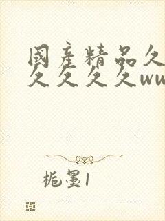 国产精品久久久久久久久www