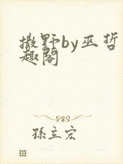 撒野by巫哲笔趣阁