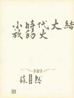 小时代大结局谁放的火