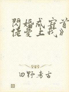 闪婚成宠首富大佬爱上我》