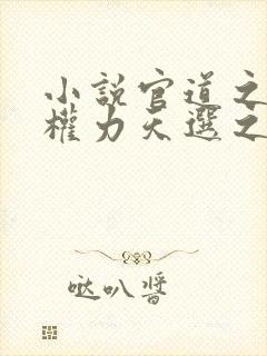 小说官道之绝对权力天选之主