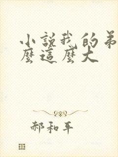 小说我的弟弟怎么这么大